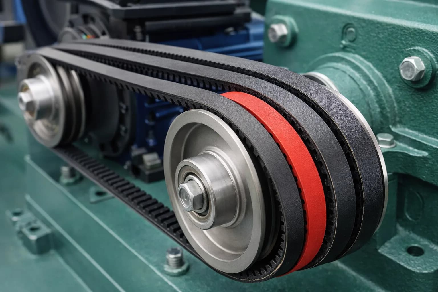 Ассортимент приводных ремней и деталей