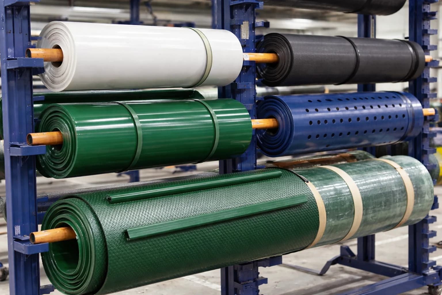 ПВХ ленты в рулонах