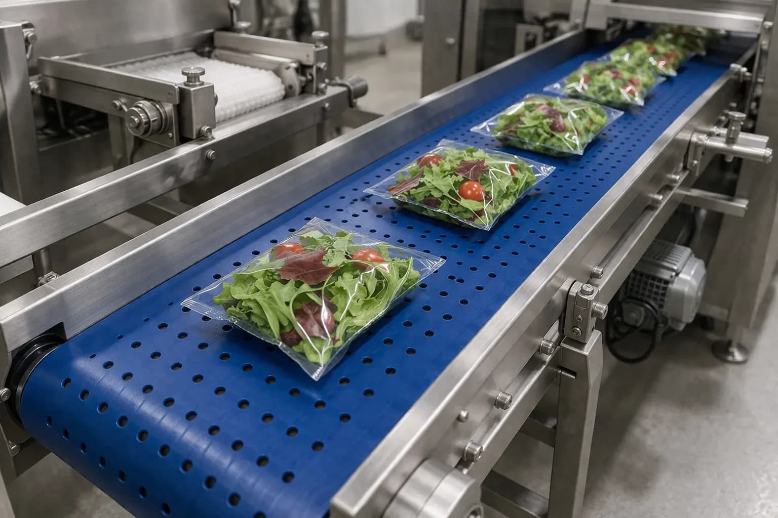 ПВХ лента на упаковочной линии