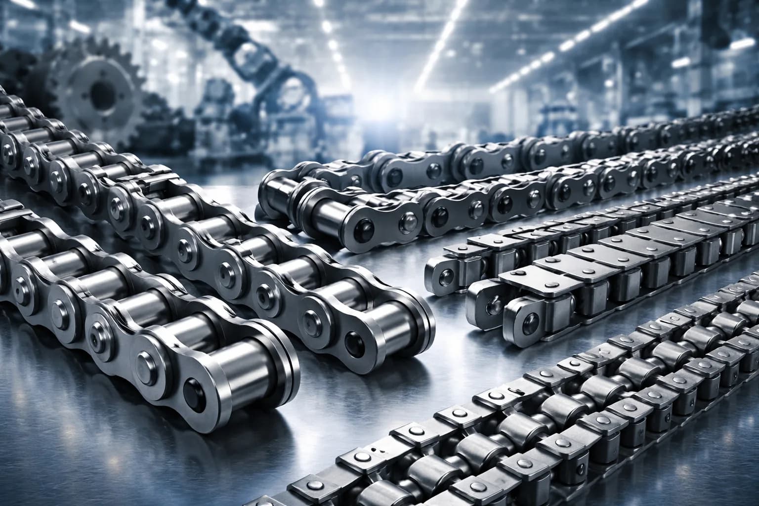 Приводные цепи для промышленного оборудования