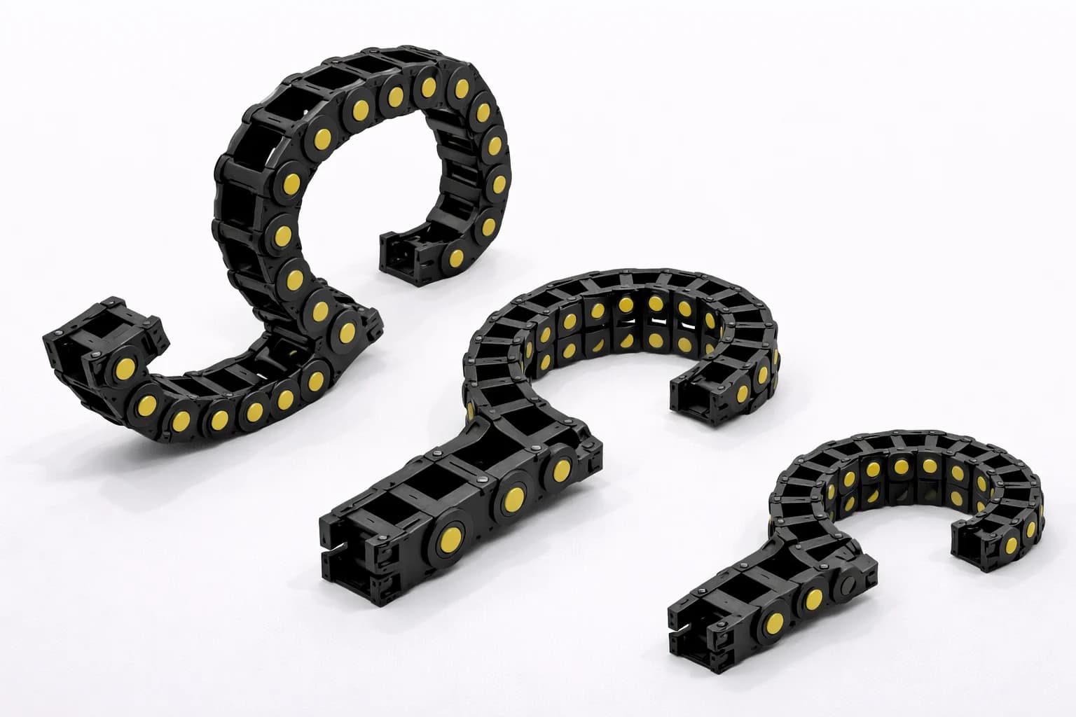 Кабеленесущие цепи для 3-мерных движений