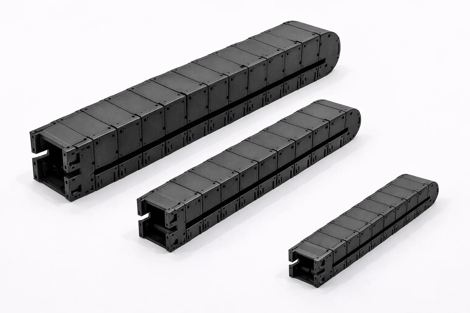 Закрытые кабеленесущие цепи